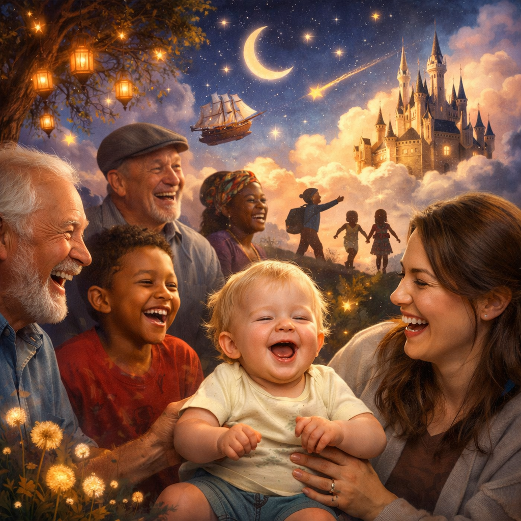 Image for: “Laughter is timeless, imagination has no ag