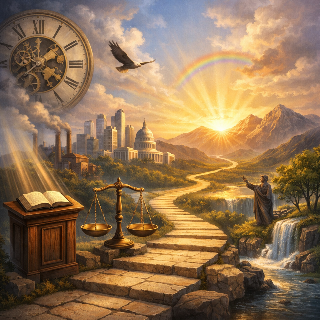 Image for: “We shall overcome because the arc of the mo