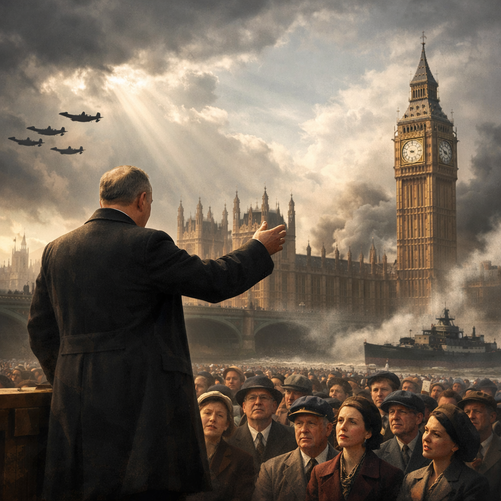 Image for: âI have nothing to offer but blood, toil, te