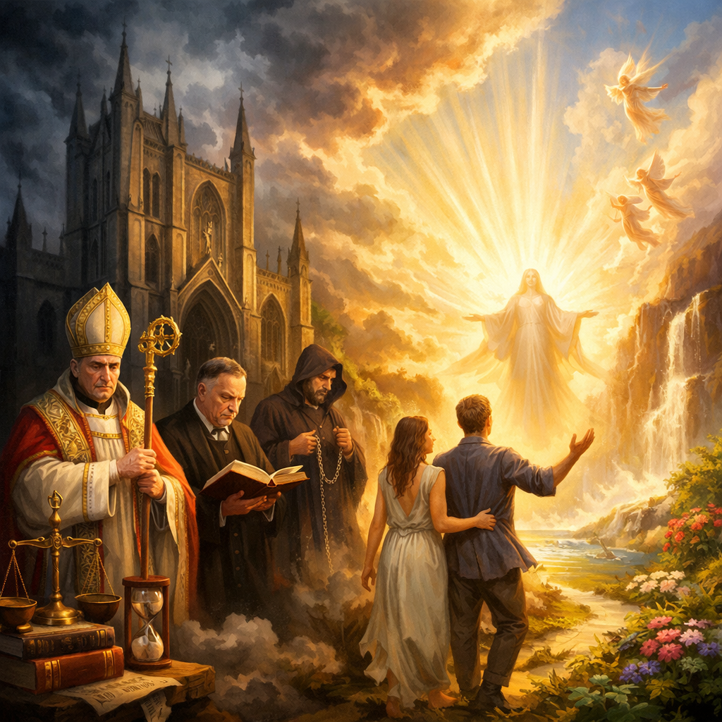 Image for: “The vision of Christ that thou dost see
Is 