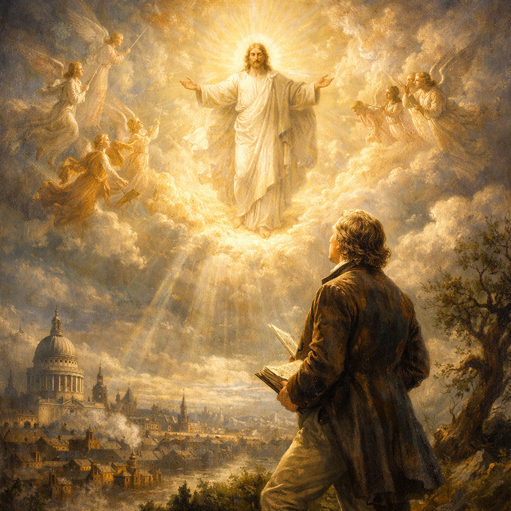 Image for: “The vision of Christ that thou dost see
Is 