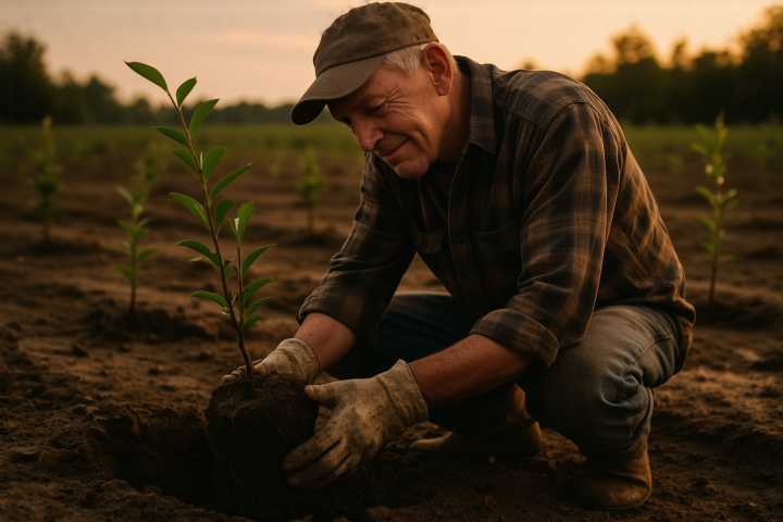 Blessed Are Those Who Plant Trees Under Whose Shade They Will Never Sit