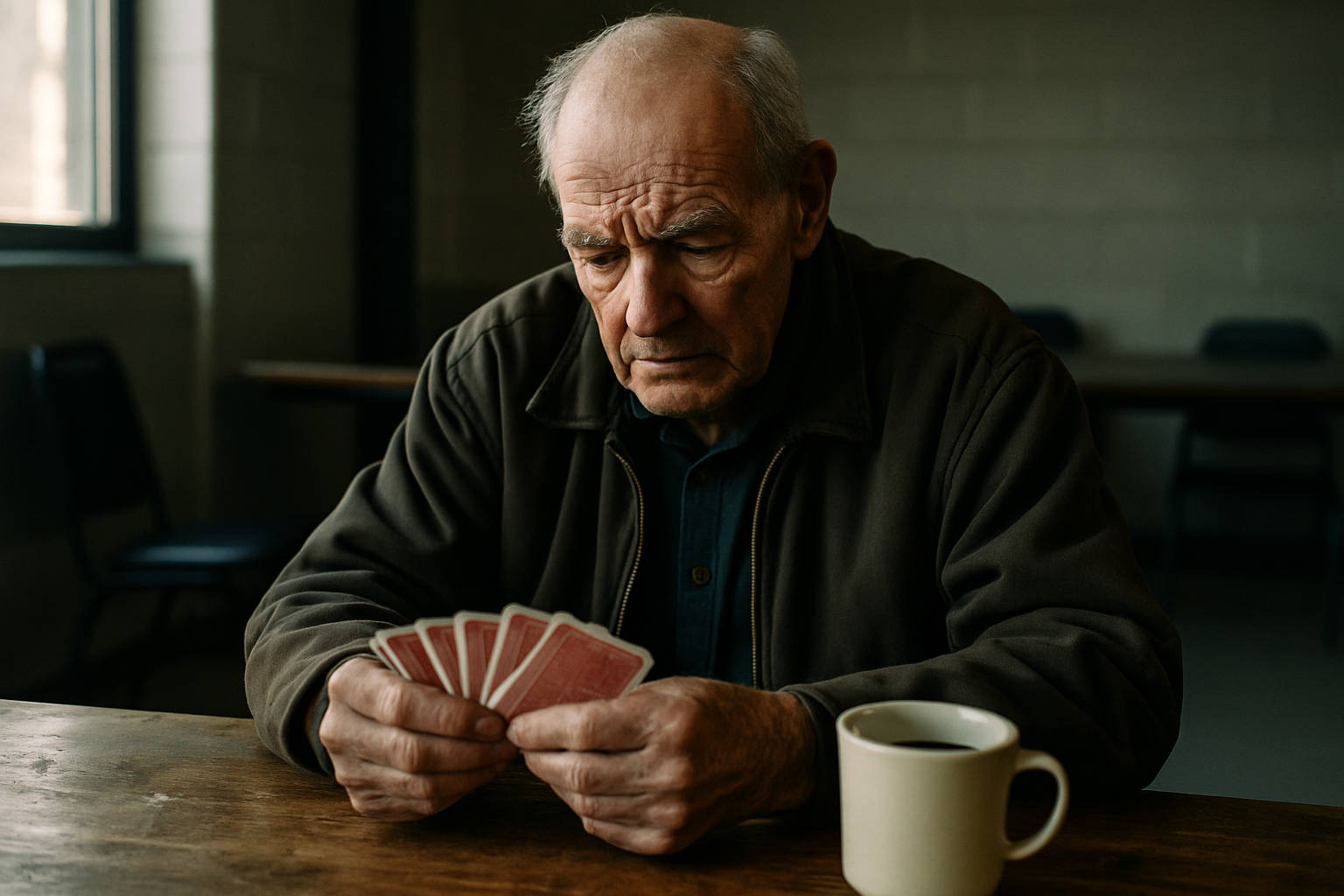 Quote Origin: We Must Play What Is Dealt To Us, and the Glory Consists Not So Much In Winning As In Playing a Poor Hand Well