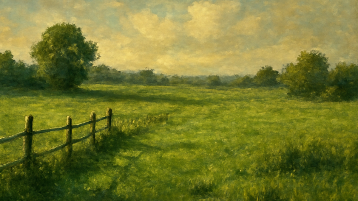 I’m too busy working on my own grass to notice if yours is greener.