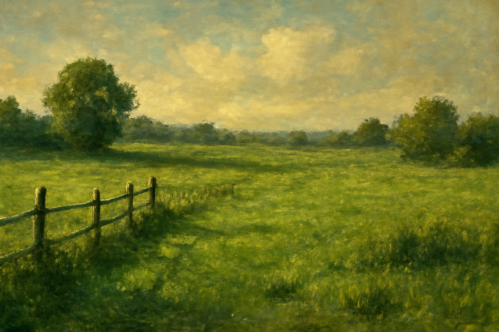 I’m too busy working on my own grass to notice if yours is greener.