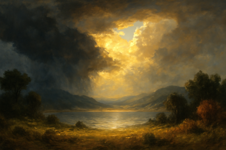 Be the light in the dark, be the calm in the storm and be at peace while at war.