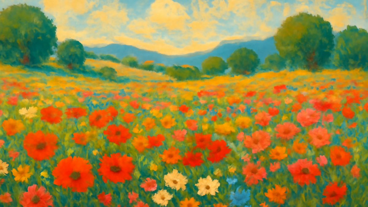 There are always flowers for those who want to see them.