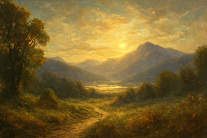 Aim for the moon. If you miss, you may hit a star.