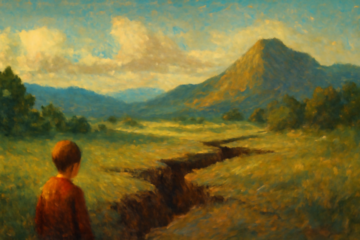 It is in the small things we see it. The child’s first step, as awesome as an earthquake. The first time you rode a bike, wallowing up the sidewalk.