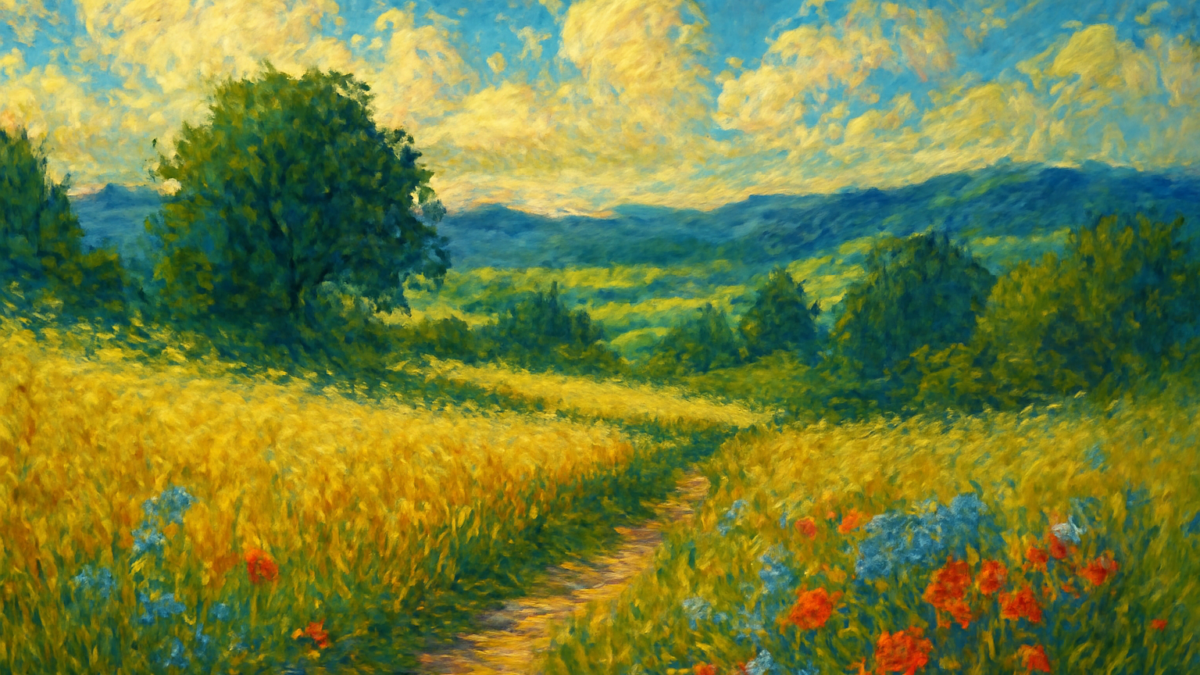 If you hear a voice within you say you cannot paint, then by all means paint and that voice will be silenced.