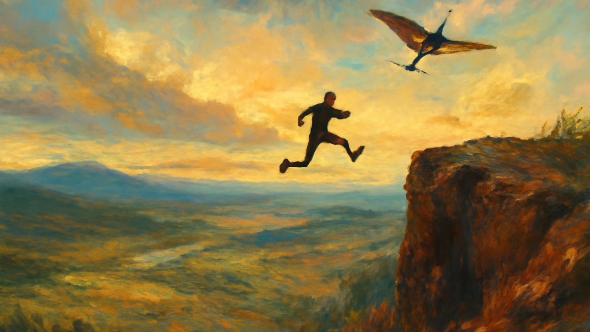 Leaps of innovation require a bravery that borders on absurdity.