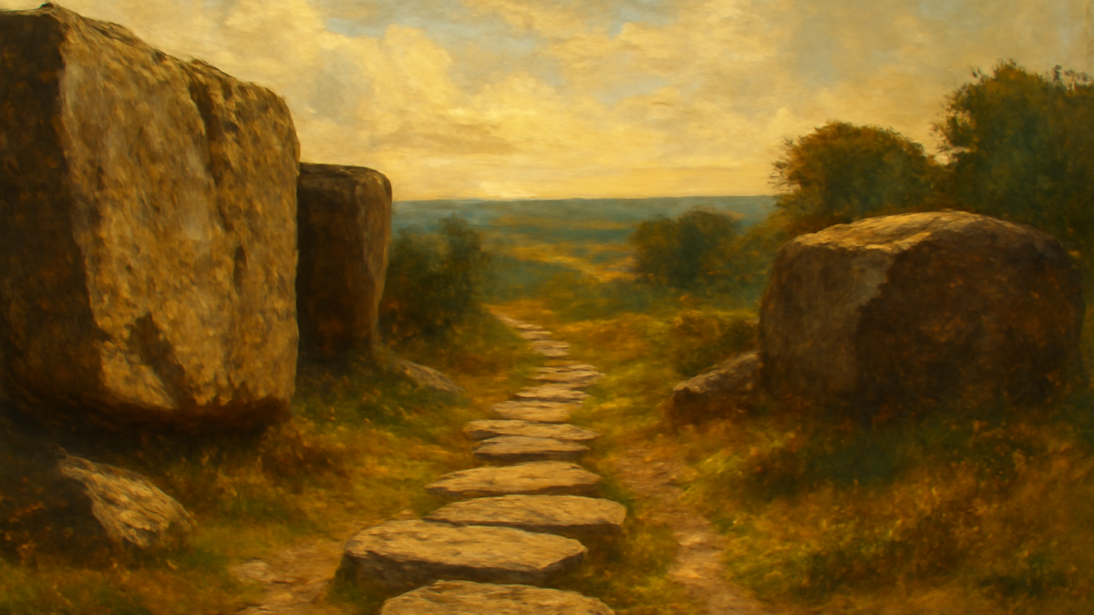 The block of granite which was an obstacle in the pathway of the weak, became a stepping-stone in the pathway of the strong.