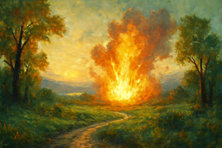 In the beginning there was nothing, which exploded.