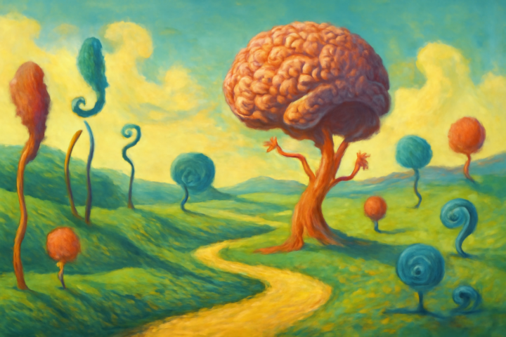 I like nonsense, it wakes up the brain cells. Fantasy is a necessary ingredient in living.