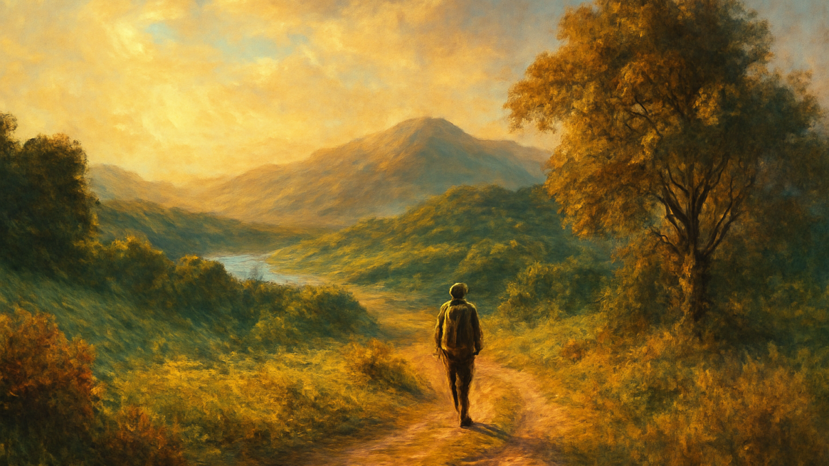 Travel far enough, you meet yourself.