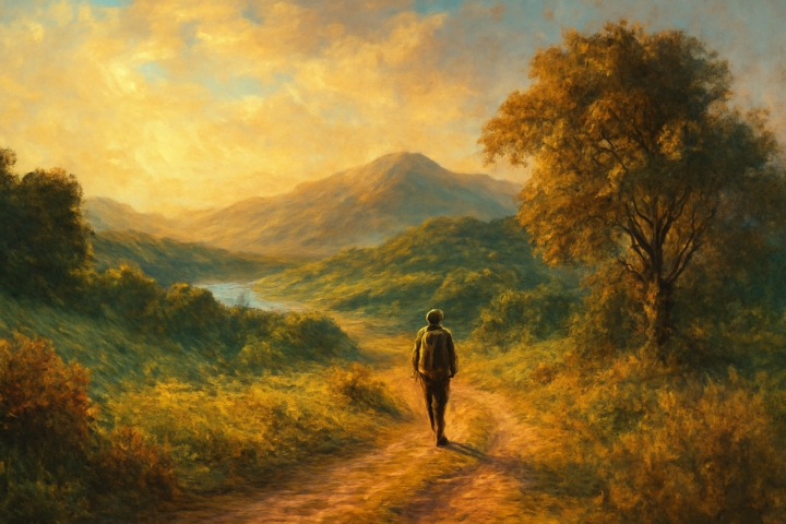 Travel far enough, you meet yourself.