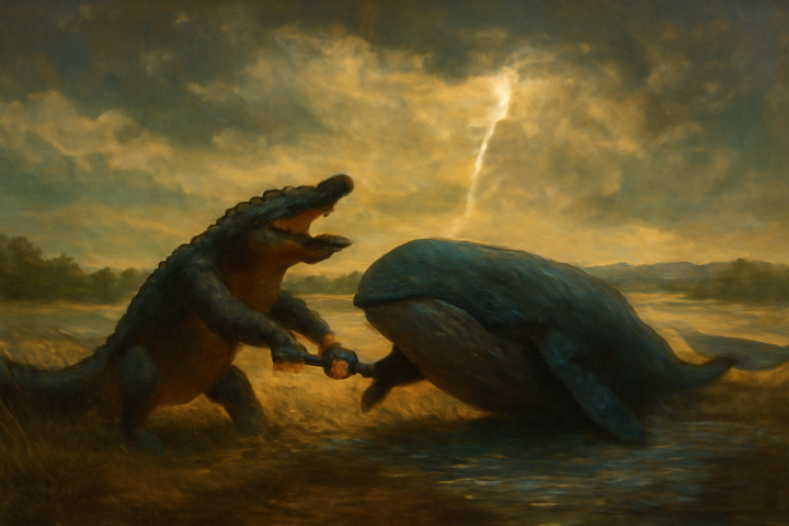 I’ve wrestled with alligators, I’ve tussled with a whale. I done handcuffed lightning and thrown thunder in jail. You know I’m bad. Just last week, I murdered a rock, injured a stone, hospitalized a brick. I’m so mean, I make medicine sick.