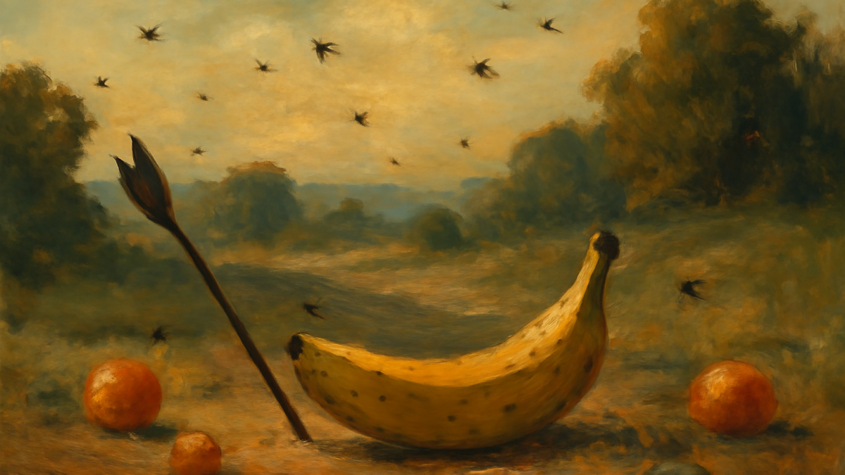 Time flies like an arrow; fruit flies like a banana.