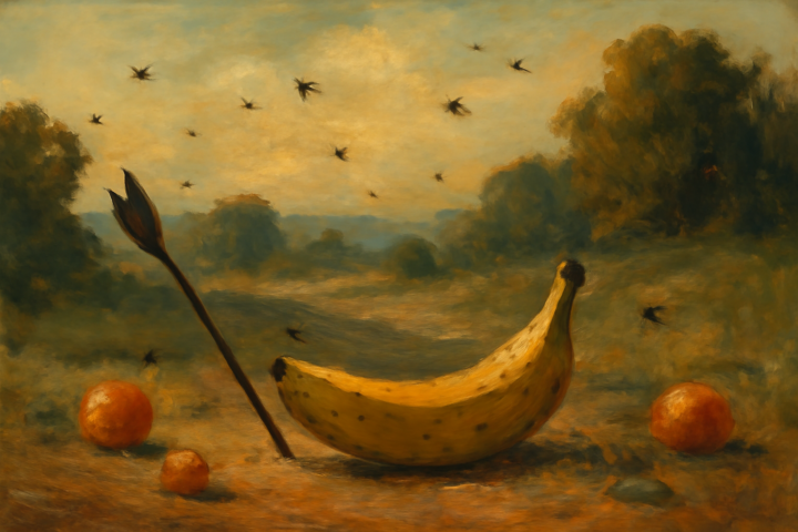 Time flies like an arrow; fruit flies like a banana.