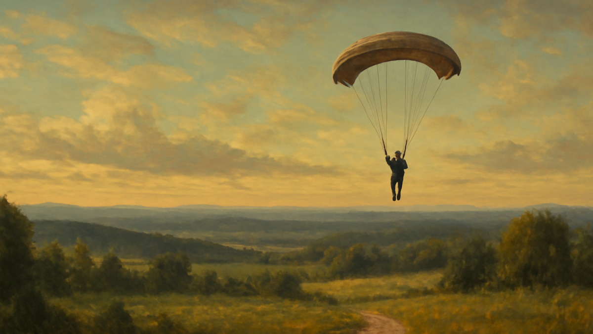 If at first you don’t succeed then skydiving definitely isn’t for you.