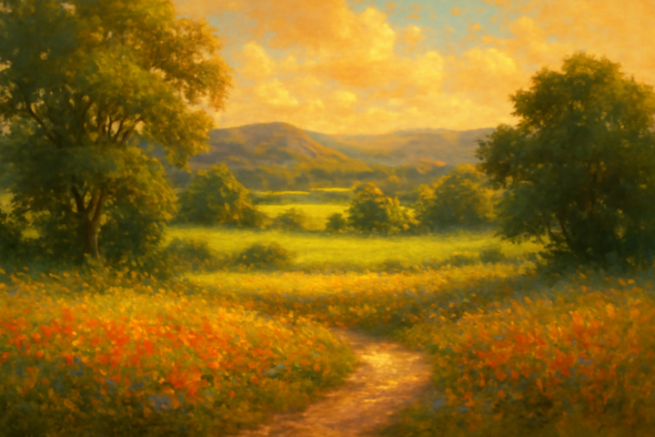 Happy feelings will attract more happy circumstances.