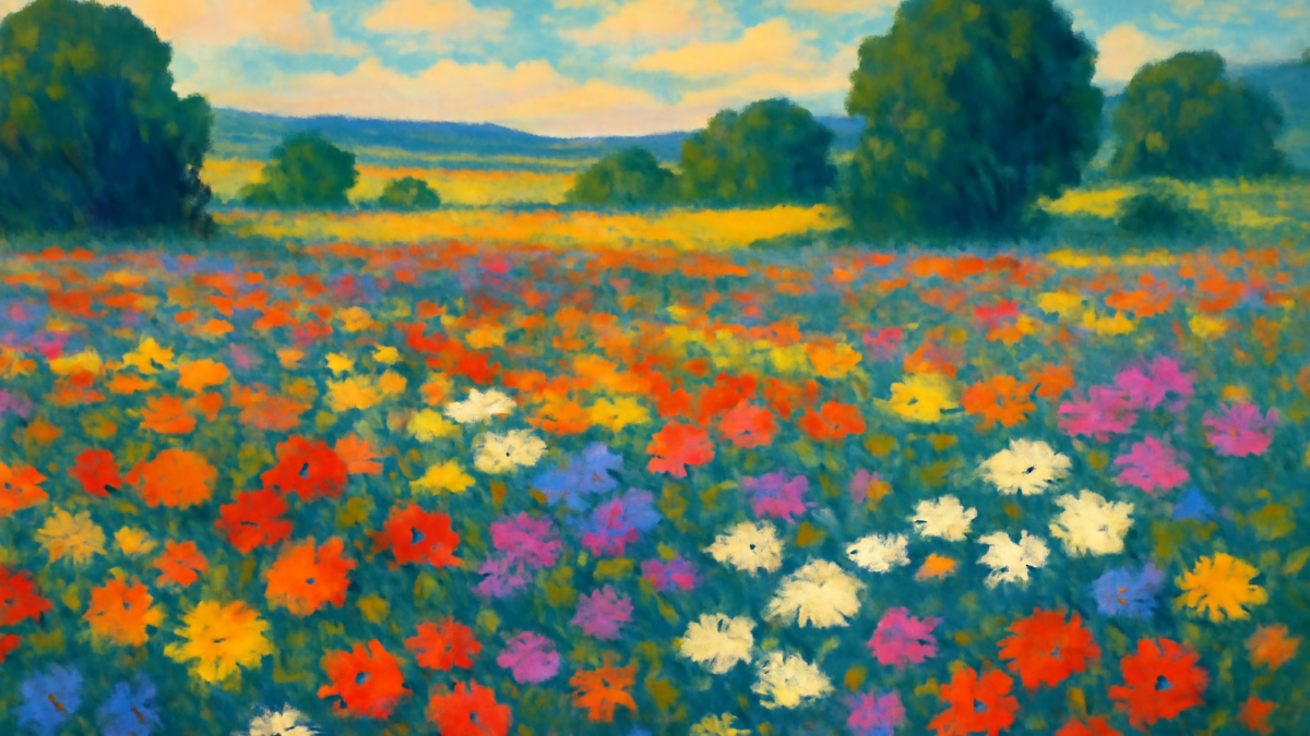 There are always flowers for those who want to see them.