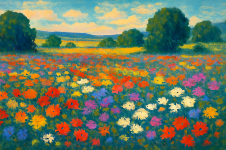 There are always flowers for those who want to see them.