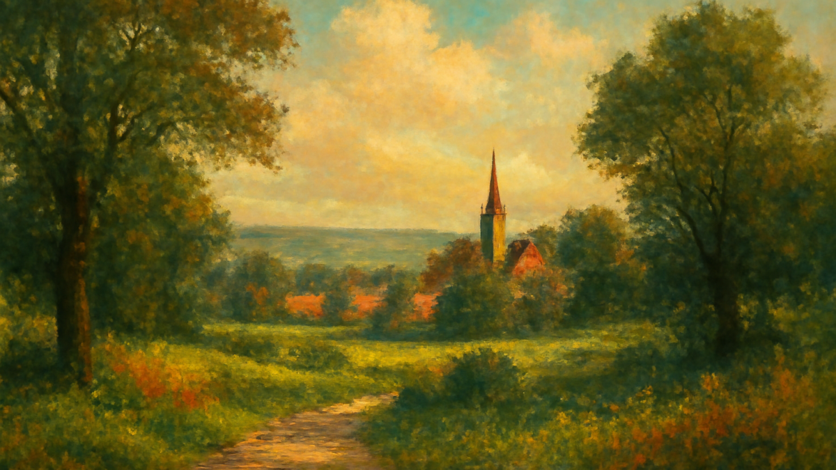 Think of all the beauty still left around you and be happy.