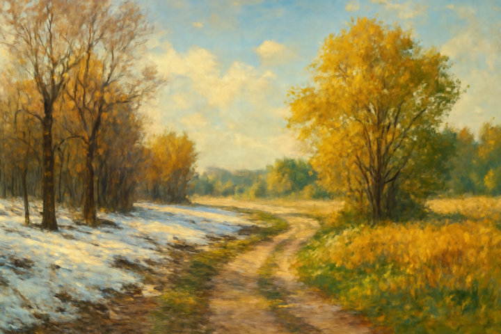 People don’t notice whether it’s winter or summer when they’re happy.