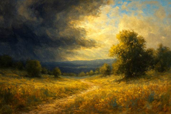 If you spend your whole life waiting for the storm, you’ll never enjoy the sunshine.