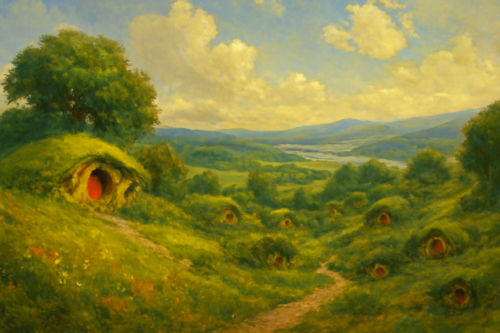 If more of us valued food and cheer and song above hoarded gold, it would be a merrier world.