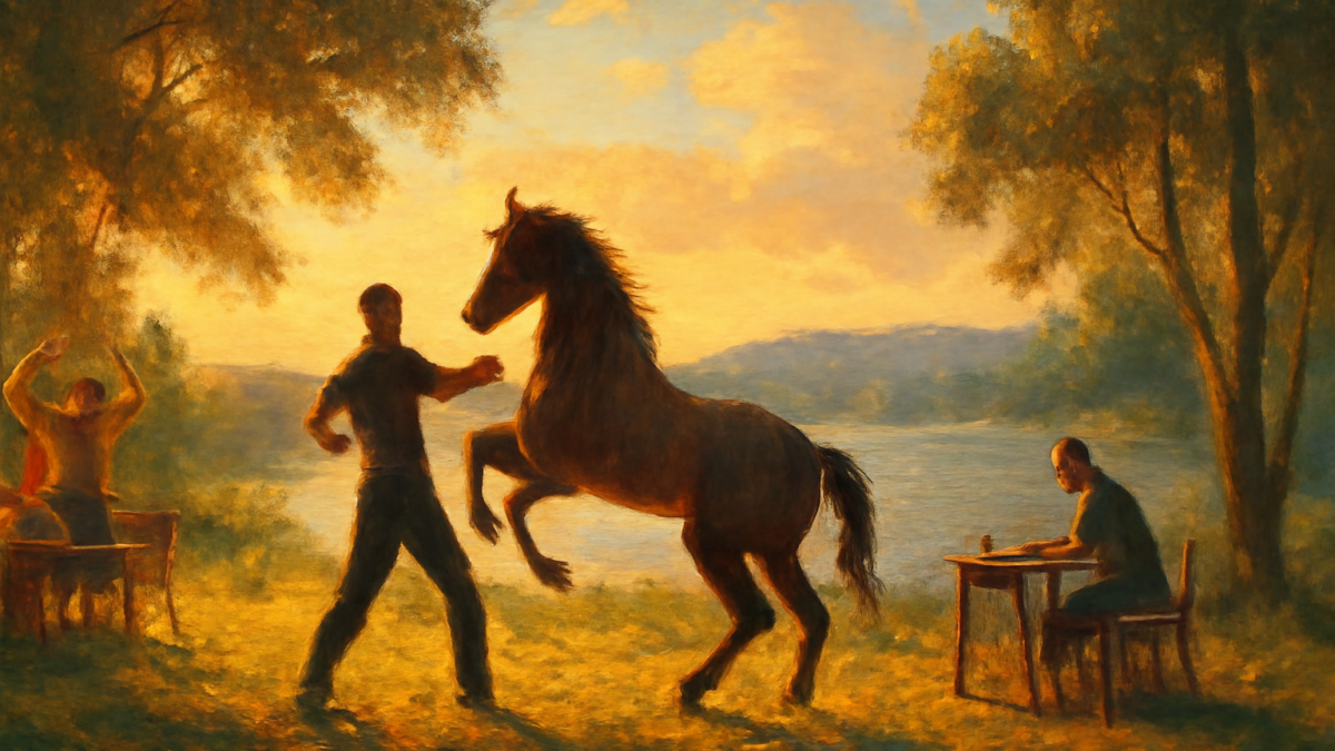 While you’re out there partying, horsing around, someone out there at the same time is working hard. Someone is getting smarter and someone is winning. Just remember that.