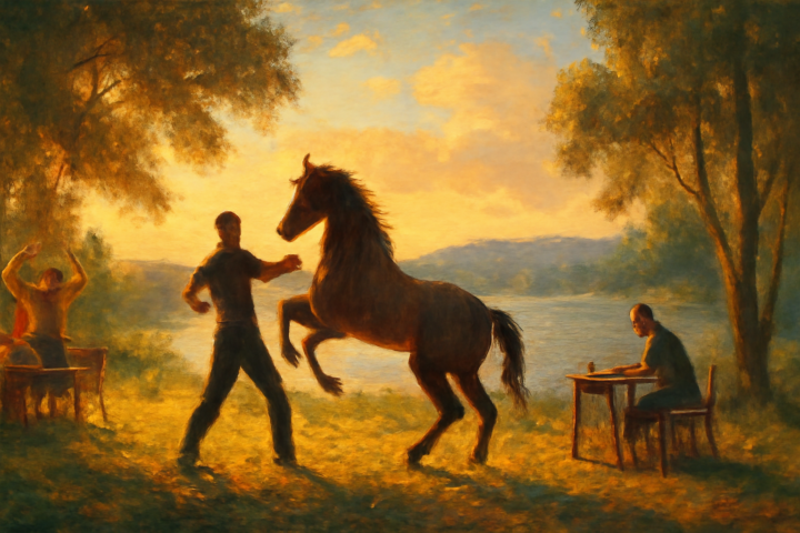 While you’re out there partying, horsing around, someone out there at the same time is working hard. Someone is getting smarter and someone is winning. Just remember that.