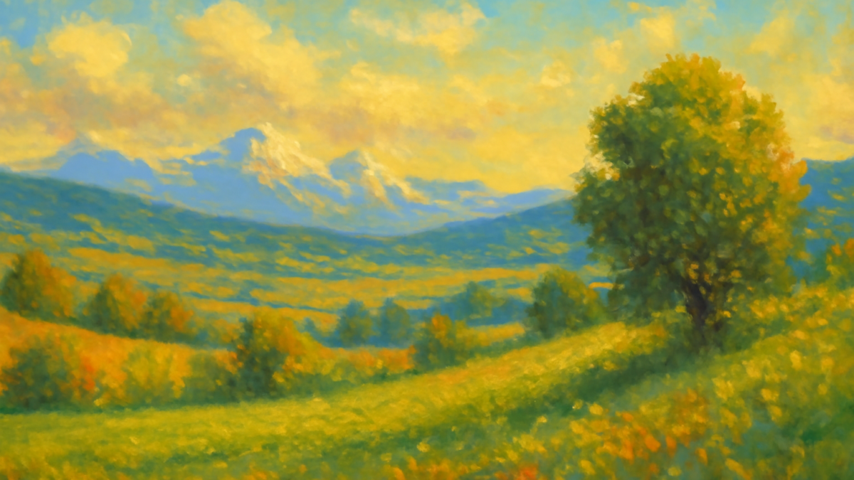 Happiness mainly comes from our own attitude, rather than from external factors.