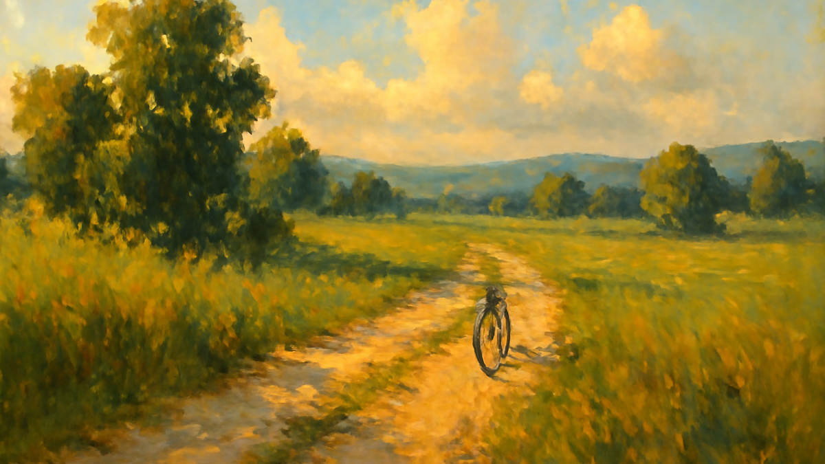 Life is like riding a bicycle. To keep your balance, you must keep moving.