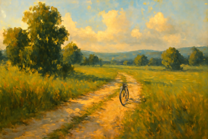 Life is like riding a bicycle. To keep your balance, you must keep moving.
