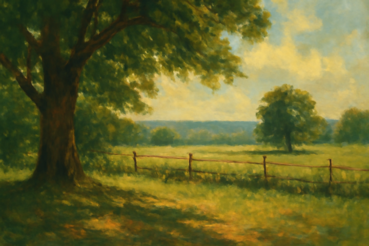 Someone’s sitting in the shade today because someone planted a tree a long time ago.