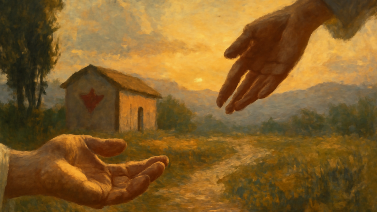 Give your hands to serve and your hearts to love.