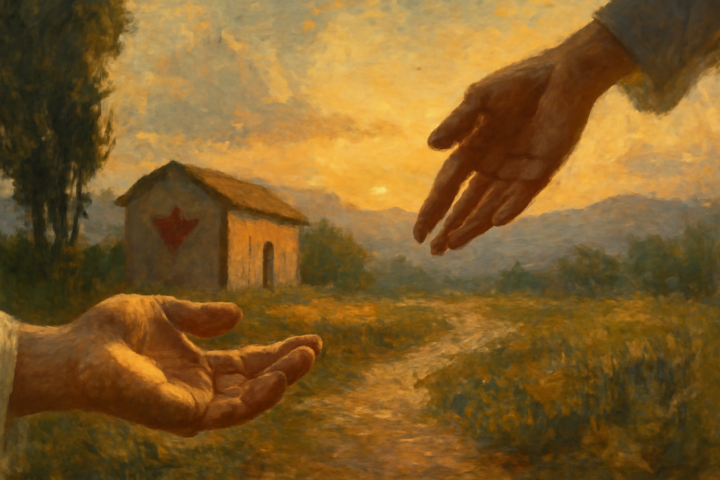 Give your hands to serve and your hearts to love.