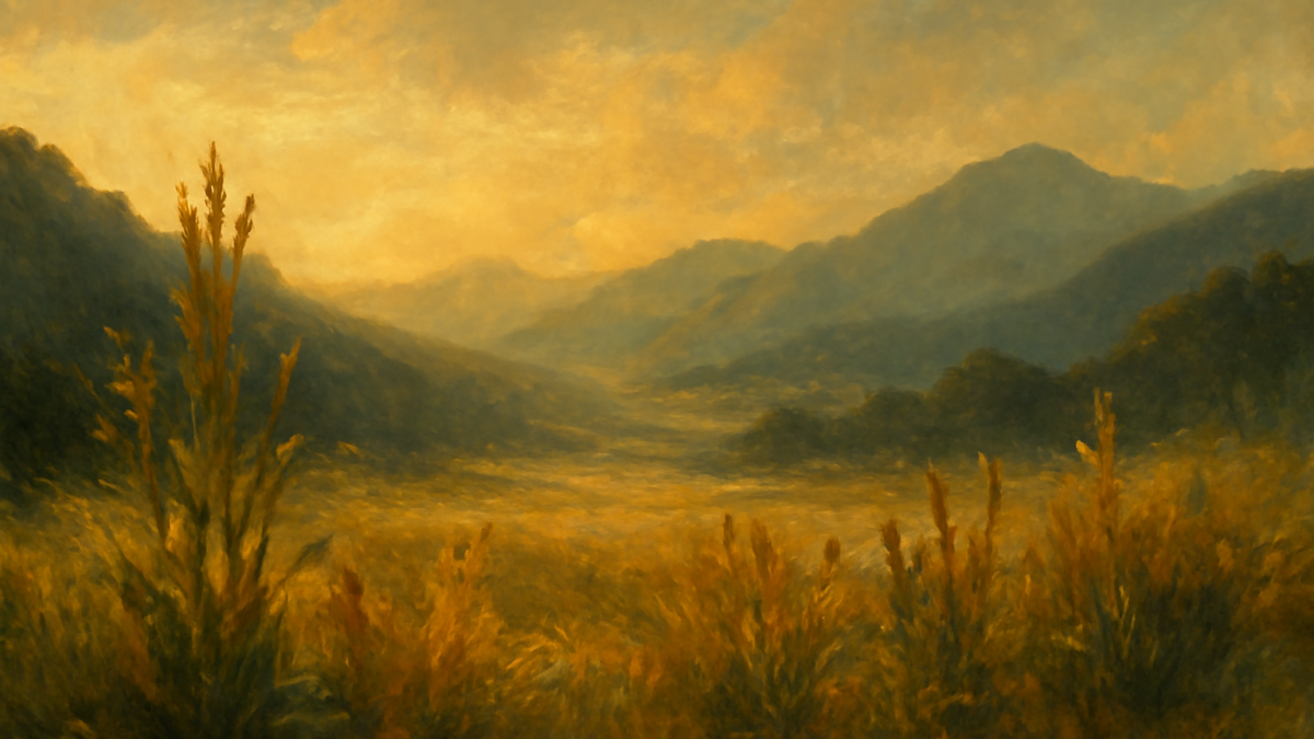 With life as short as a half-taken breath, don’t plant anything but love.