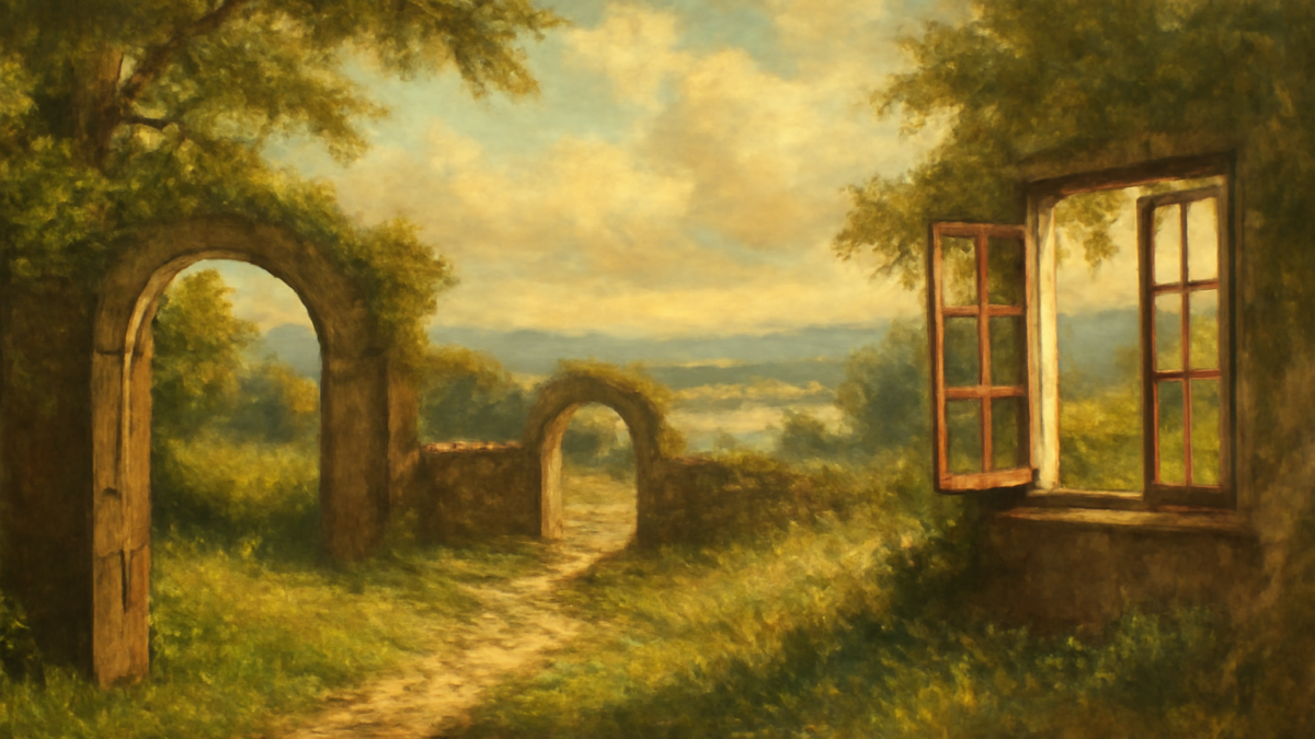 Love unlocks doors and opens windows that weren’t even there before.