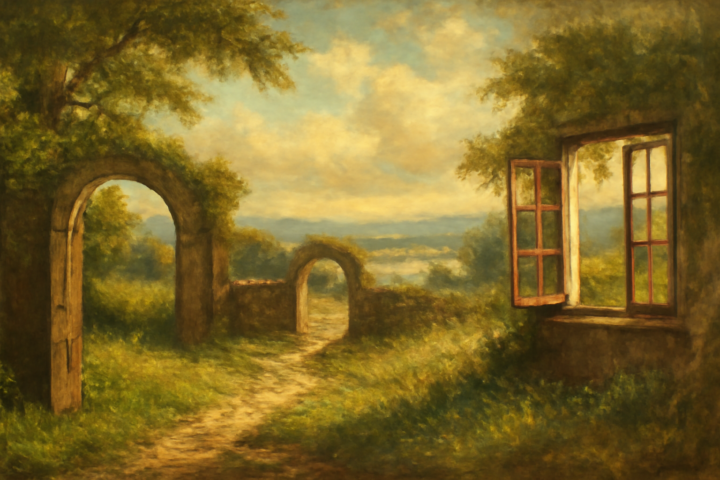 Love unlocks doors and opens windows that weren’t even there before.