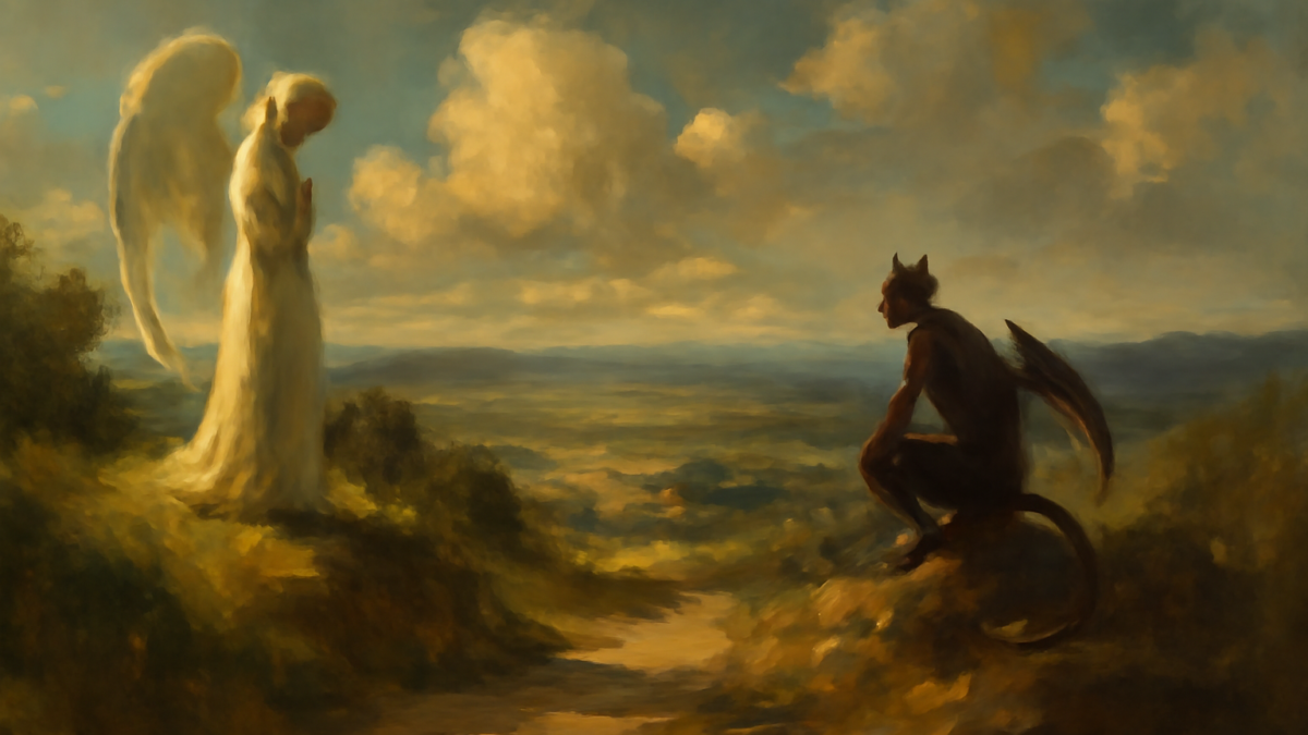 I am good, but not an angel. I do sin, but I am not the devil. I am just a small girl in a big world trying to find someone to love.