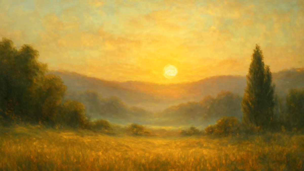 Love is the soul’s light, the taste of morning, no me, no we, no claim of being.