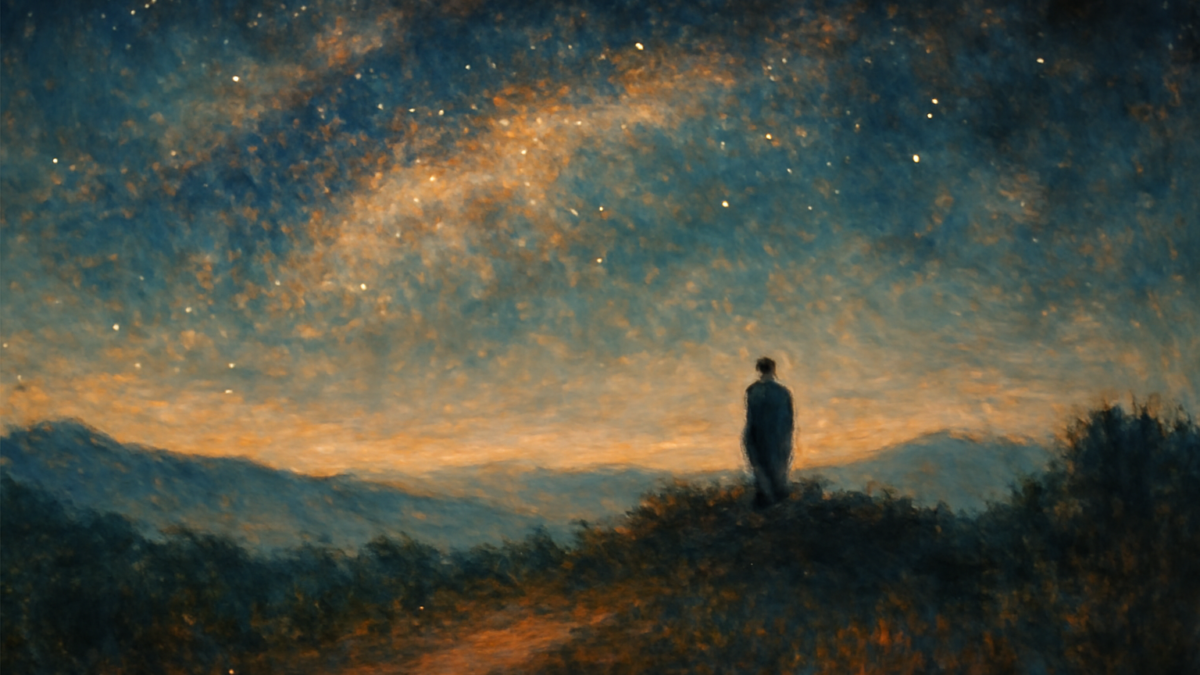 The universe only makes sense when we have someone to share our feelings with.