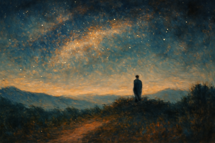 The universe only makes sense when we have someone to share our feelings with.