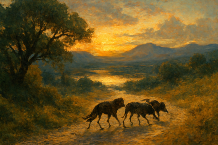 Throw me to the wolves and I will return leading the pack.