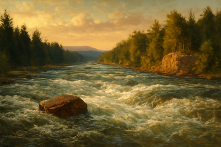 A river cuts through rock, not because of its power, but because of its persistence.