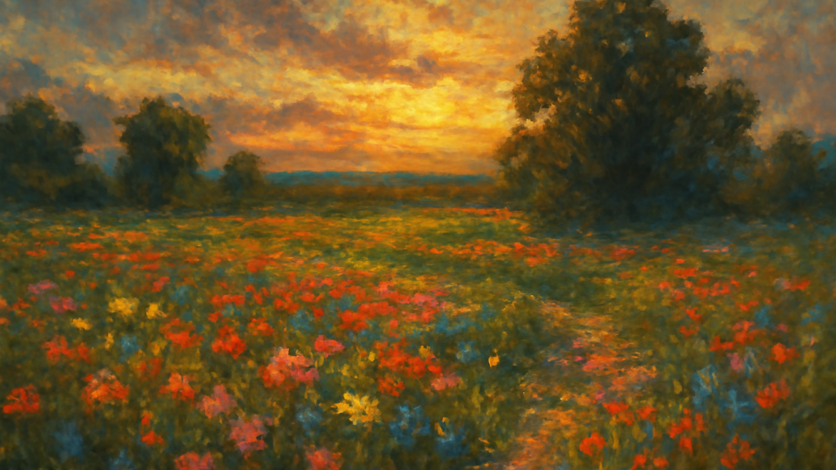 There are always flowers for those who want to see them.