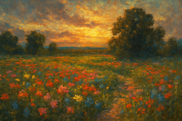 There are always flowers for those who want to see them.